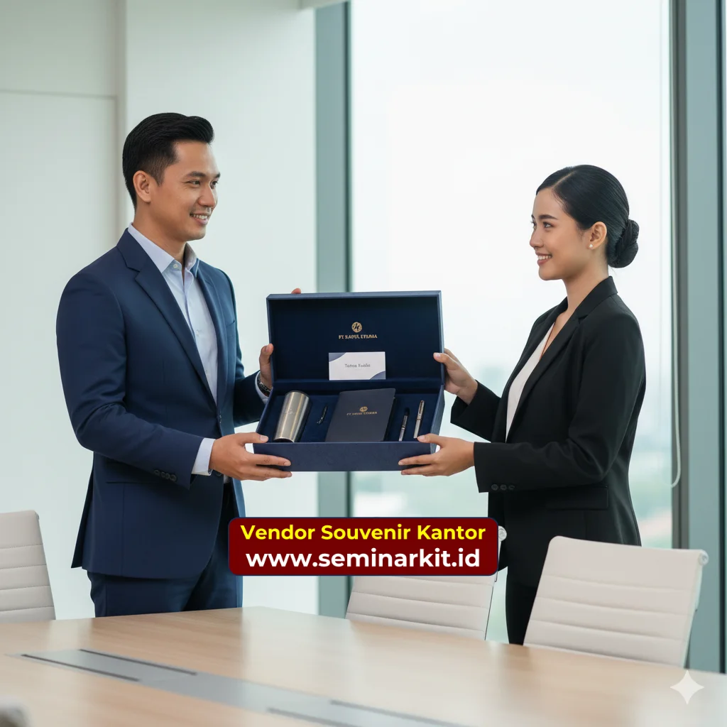 Konsultasi paket souvenir kantor sesuai budget