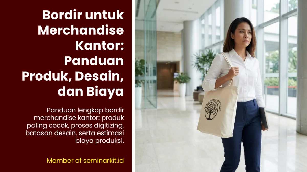 Pemeriksaan hasil bordir setelah proses digitizing