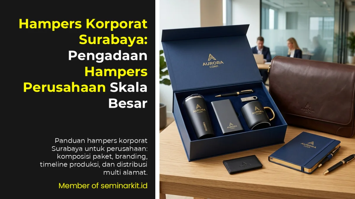 Hampers korporat Surabaya untuk kebutuhan perusahaan