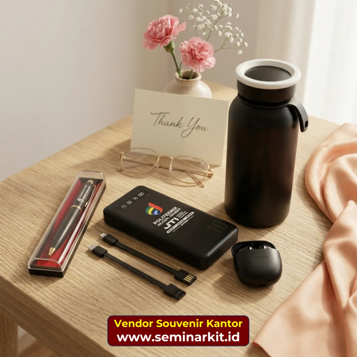 Diskusi sample dan approval souvenir kantor