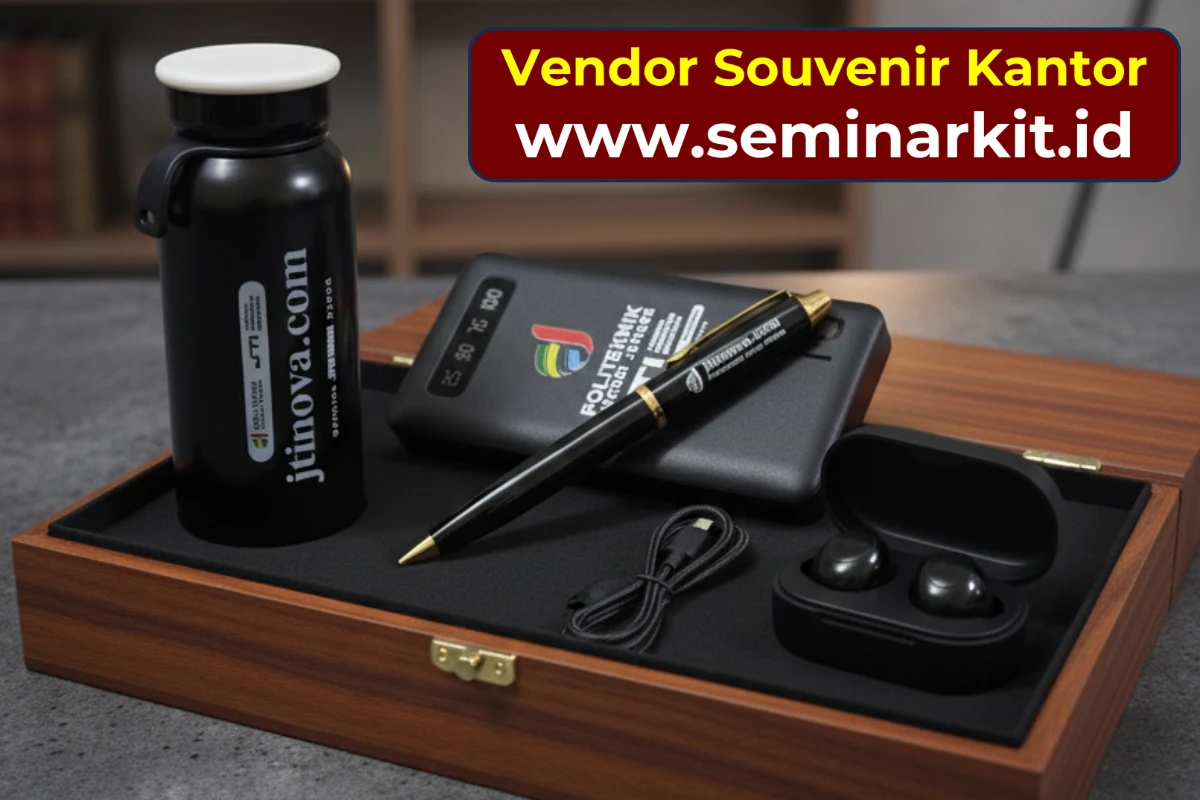 Paket seminar kit berdasarkan tier budget