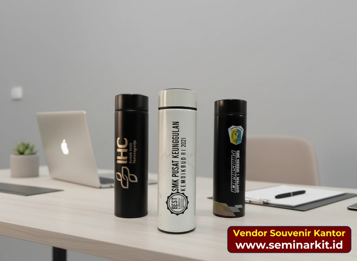 Souvenir narasumber dengan personalisasi