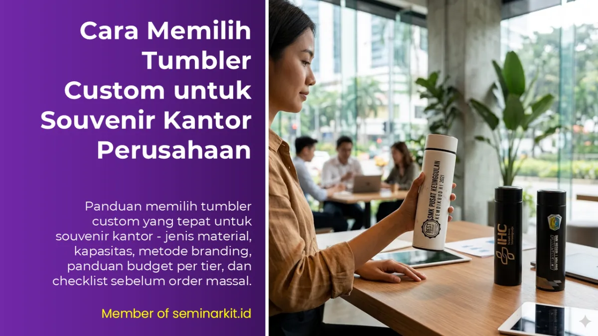 Cara memilih tumbler custom