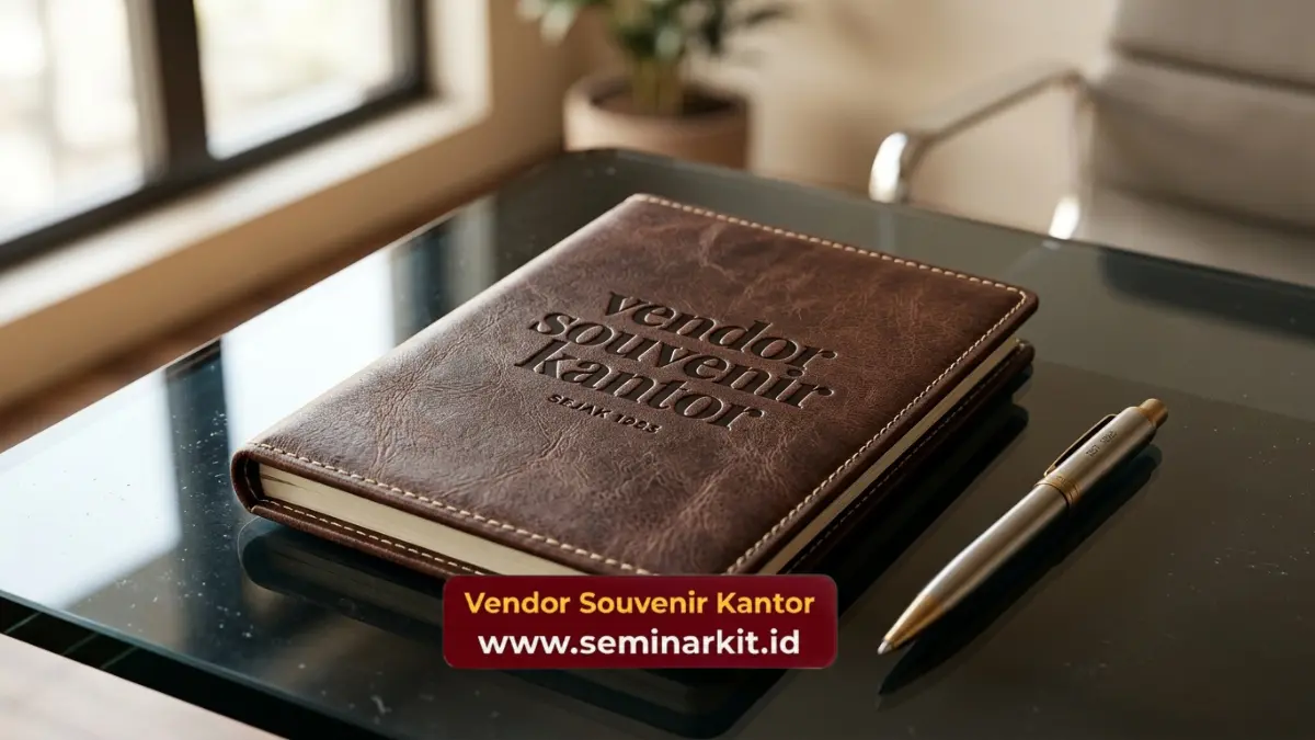 Agenda kulit eksklusif corporate gift premium