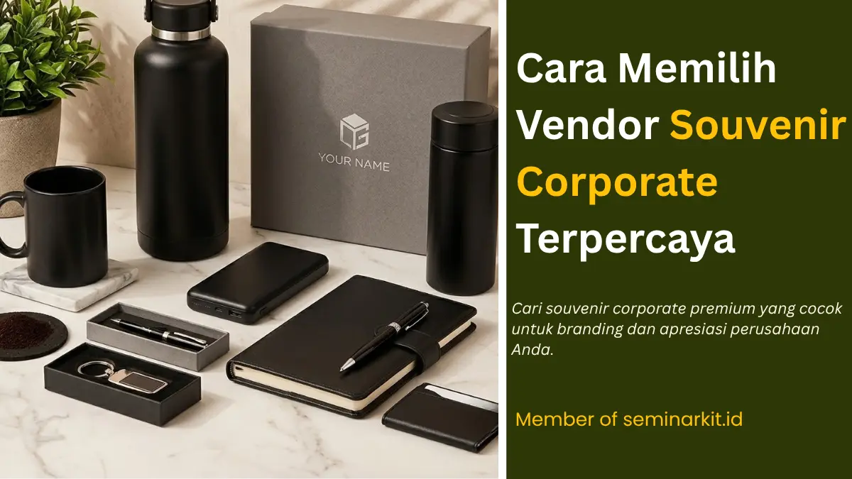 Cara Memilih Vendor Souvenir Corporate Terpercaya