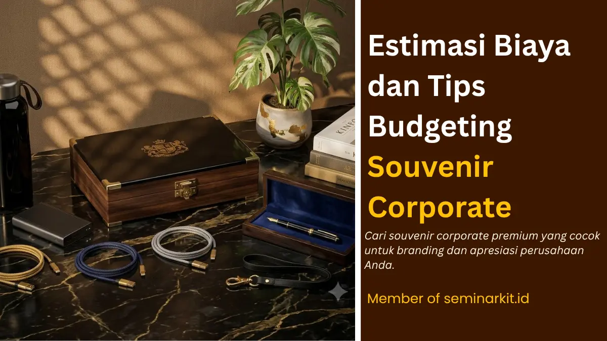 Estimasi Biaya dan Tips Budgeting Souvenir Corporate