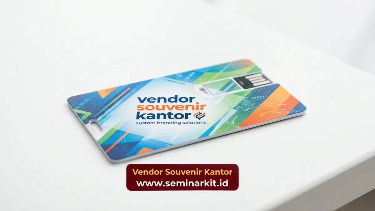 Penerapan warna korporat pada merchandise custom