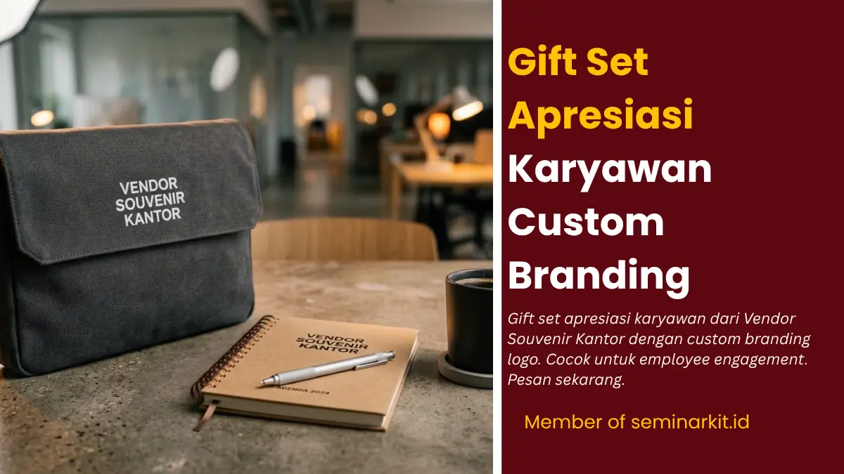 Gift Set Apresiasi Karyawan Custom Branding