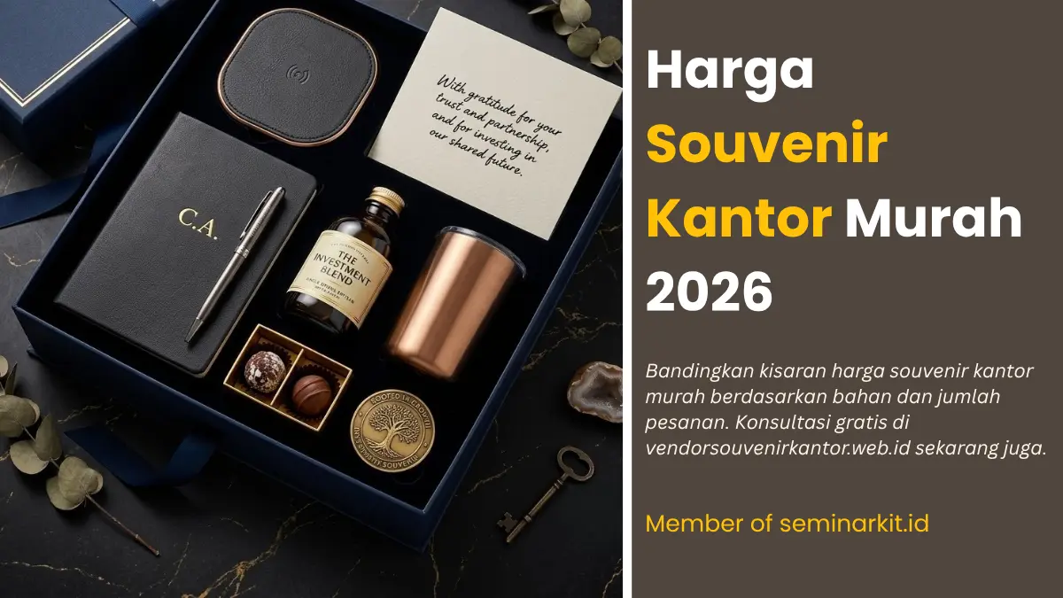 Harga Souvenir Kantor Murah: Faktor Penentu dan Cara Menghitung Anggaran