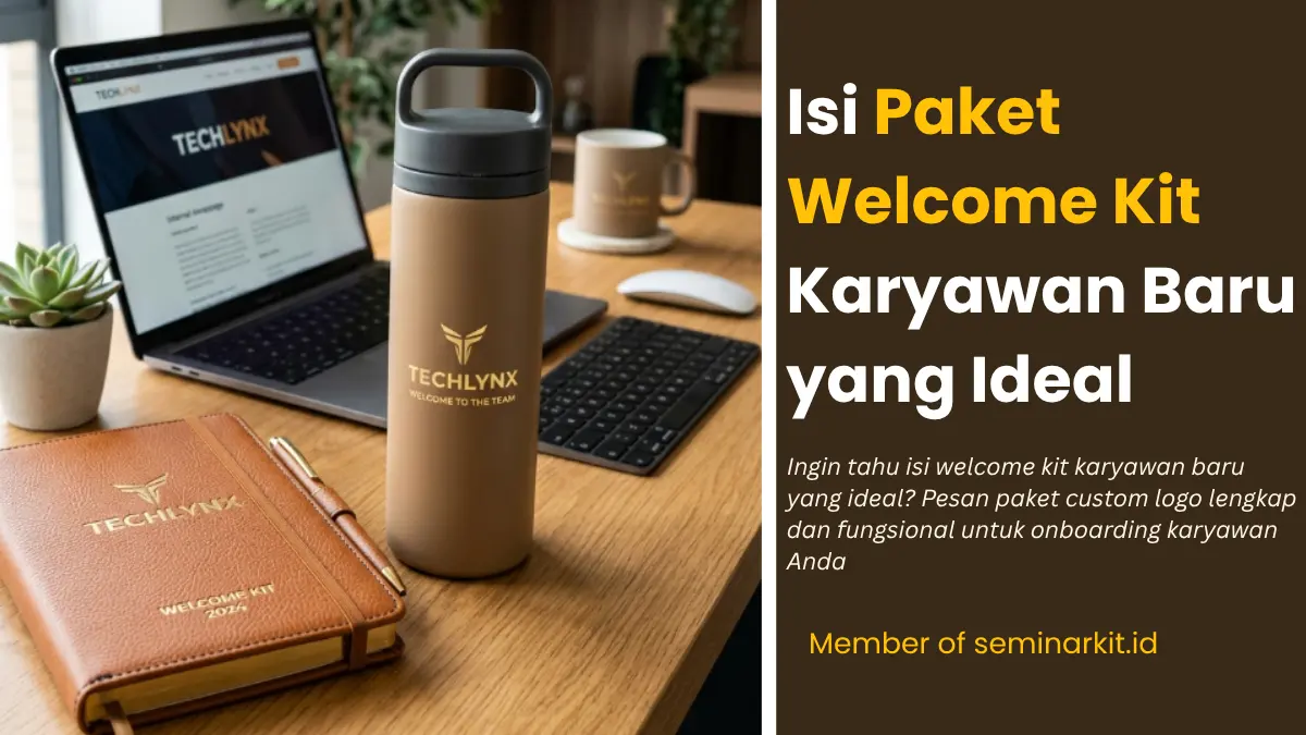 Isi Paket Welcome Kit Karyawan Baru yang Ideal