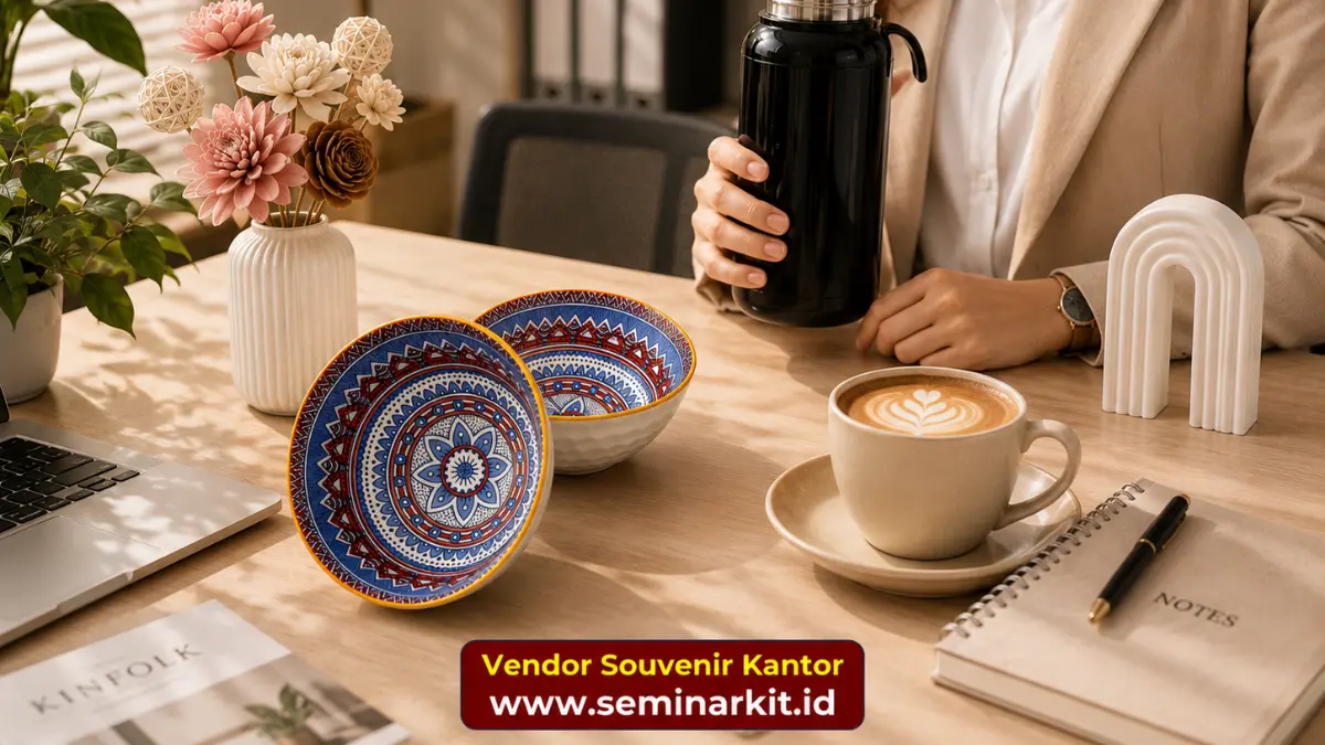 Memilih souvenir perusahaan yang tepat untuk klien korporat