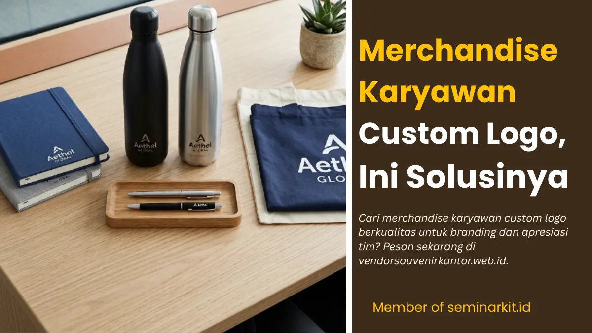 Solusi Merchandise Karyawan Custom Logo untuk Perusahaan
