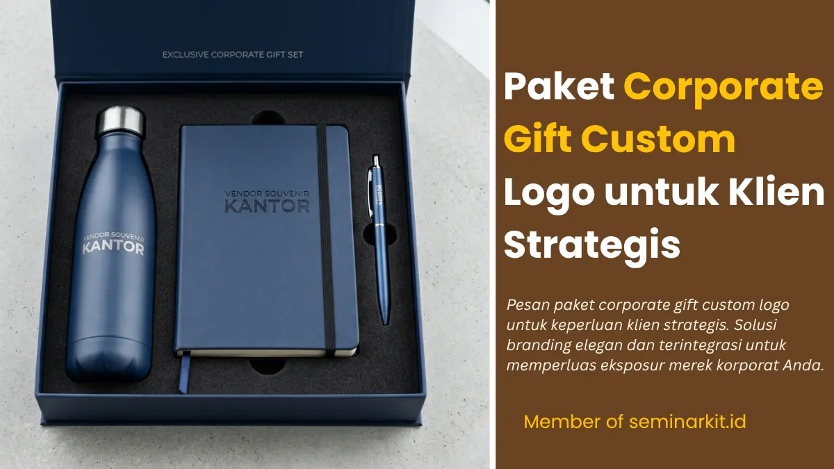 Cara Custom Corporate Gift Sesuai Identitas Brand