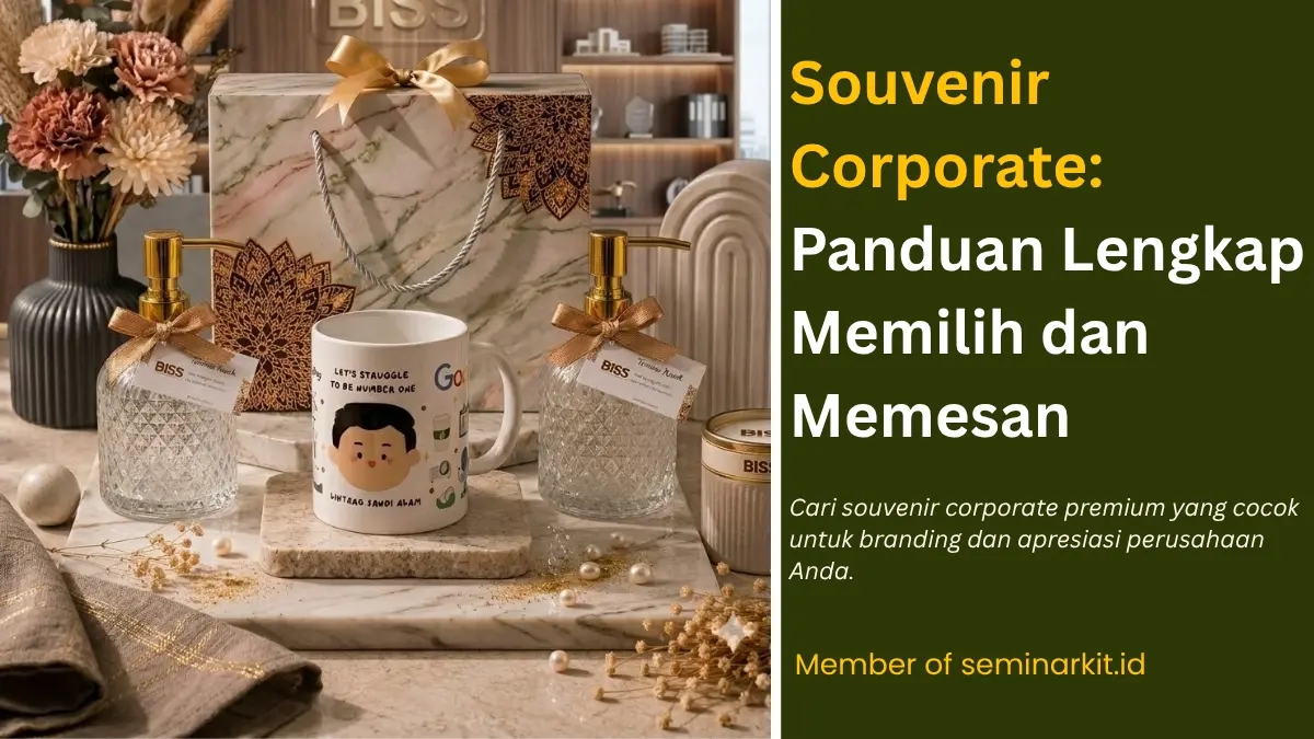 Souvenir Corporate: Panduan Lengkap Memilih dan Memesan