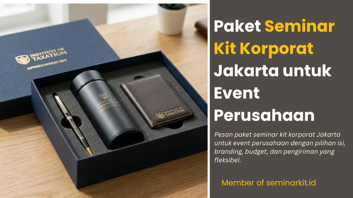 Paket Seminar Kit Korporat Jakarta untuk Event Perusahaan