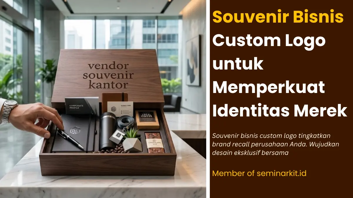 Souvenir Bisnis Custom Logo untuk Memperkuat Identitas Merek