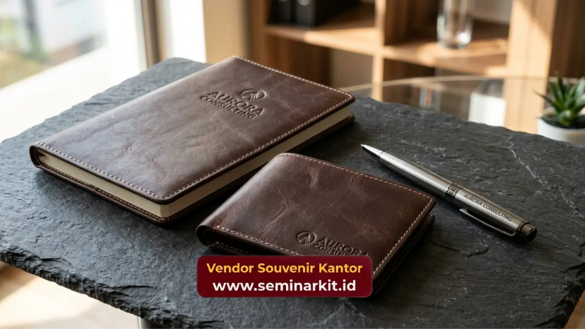 Souvenir corporate elegan kemasan eksklusif untuk mitra bisnis