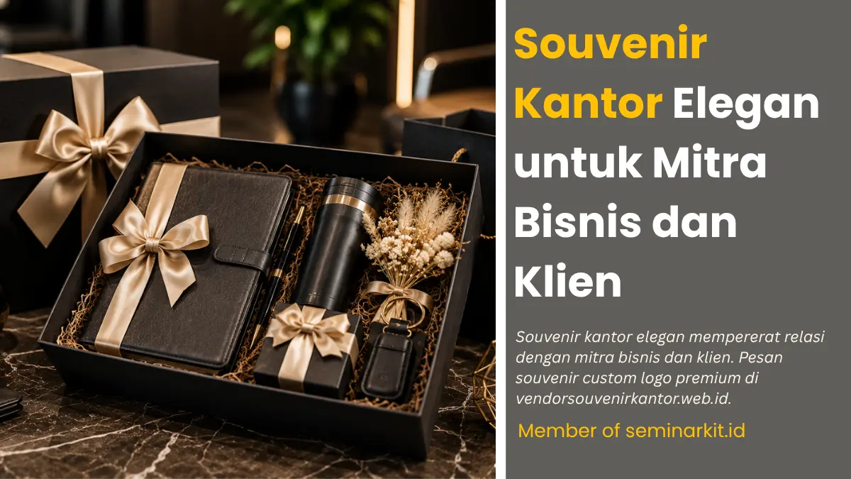 hampers souvenir kantor elegan untuk klien bisnis