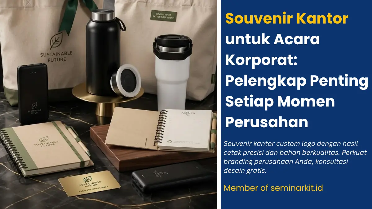 Souvenir Kantor untuk Acara Korporat