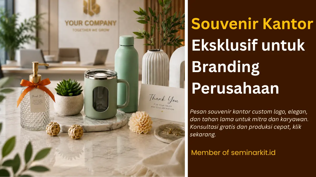 Souvenir Kantor: Solusi Branding dan Apresiasi yang Tepat untuk Perusahaan Modern