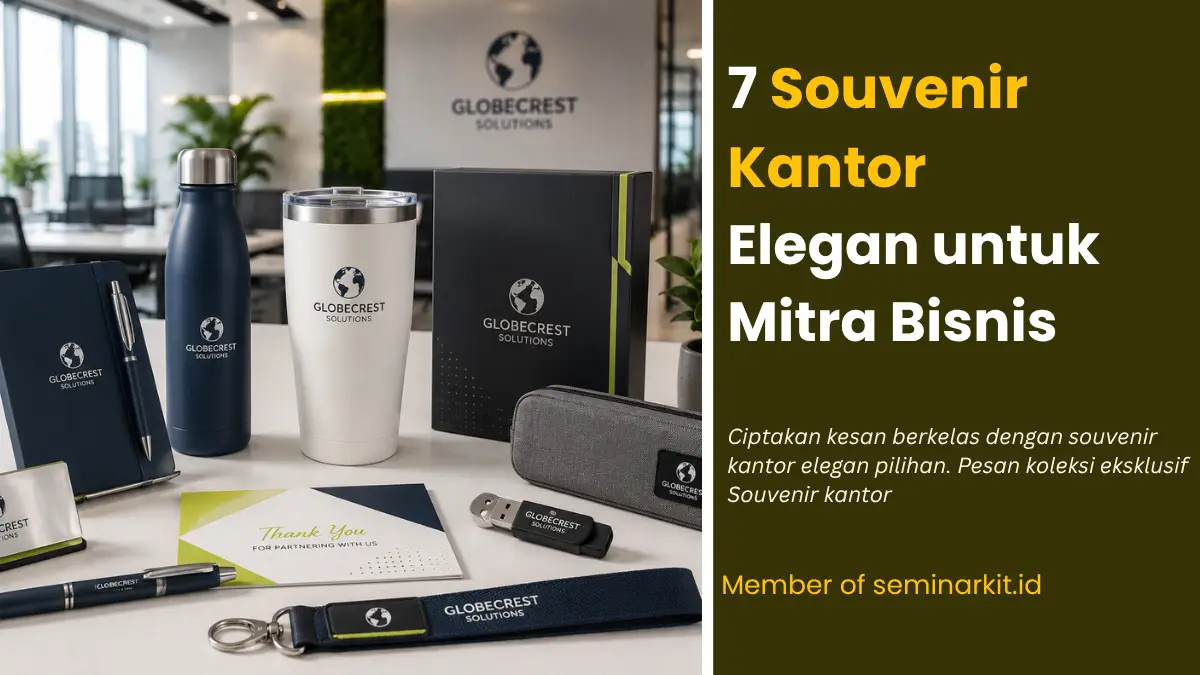 7 Souvenir Kantor Elegan untuk Mitra Bisnis