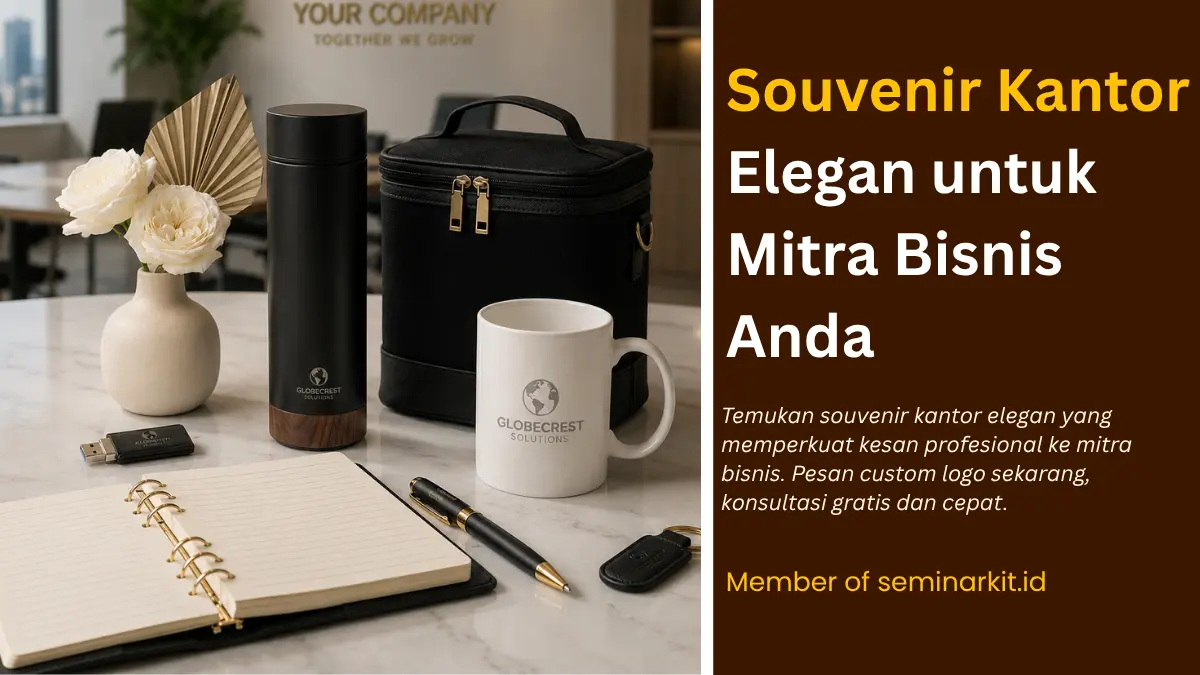 Souvenir Kantor Elegan yang Meningkatkan Kesan Profesional ke Mitra Bisnis