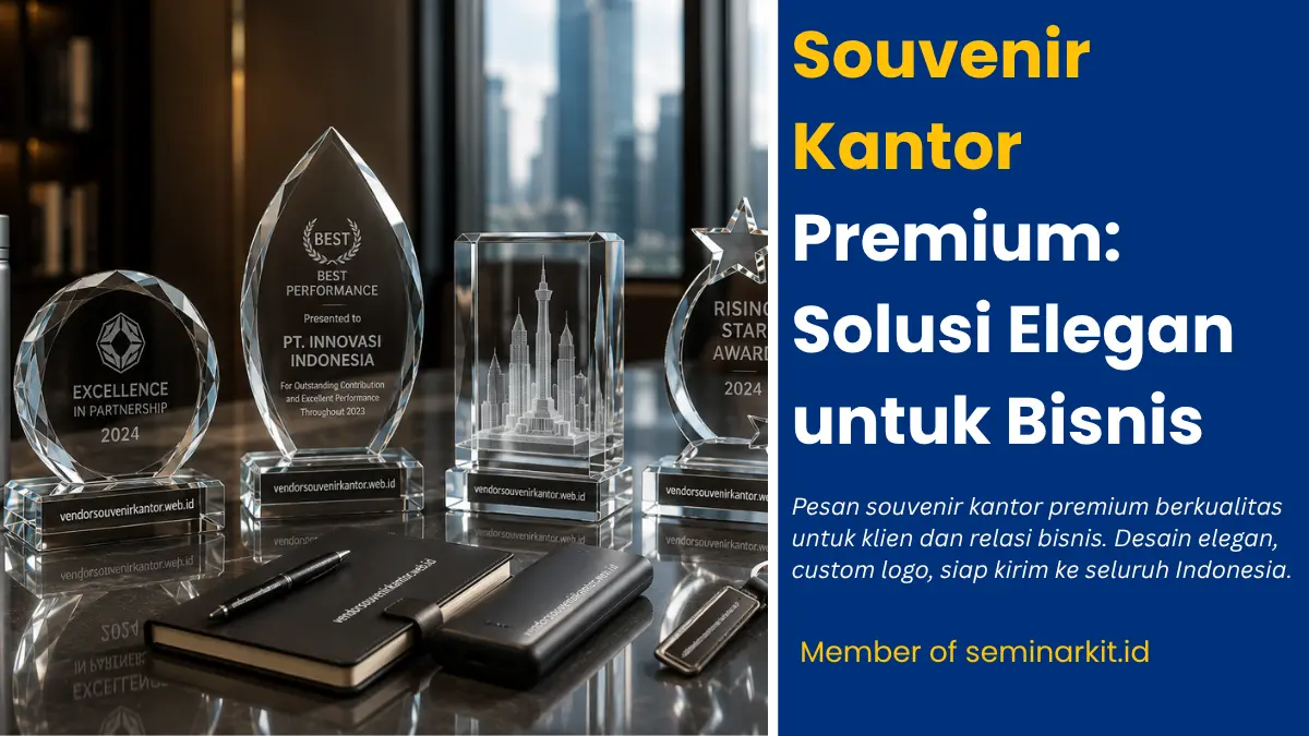 Souvenir Kantor Premium: Solusi Elegan untuk Bisnis