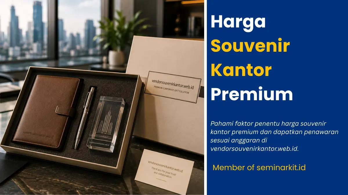 Harga Souvenir Kantor Premium Sesuai Anggaran Anda