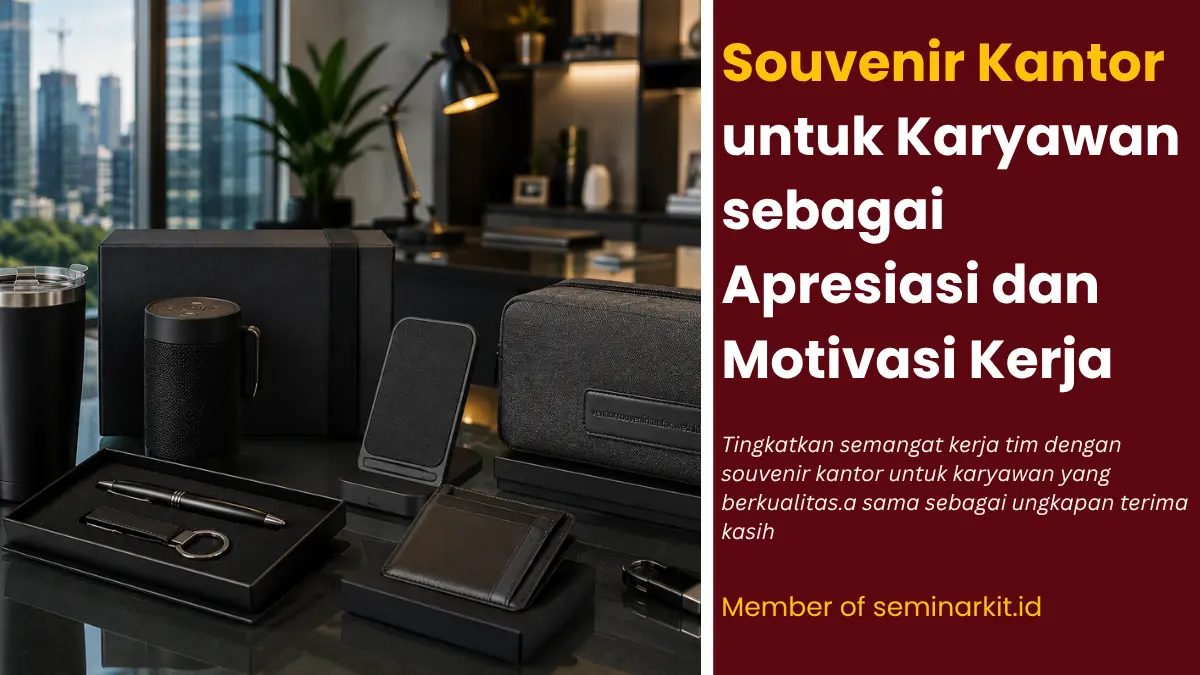 Souvenir Kantor untuk Karyawan sebagai Apresiasi dan Motivasi Kerja