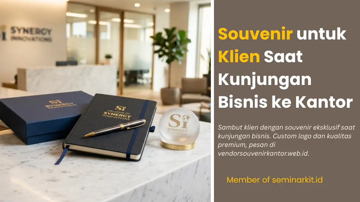 Souvenir untuk Klien Saat Kunjungan Bisnis ke Kantor Perusahaan