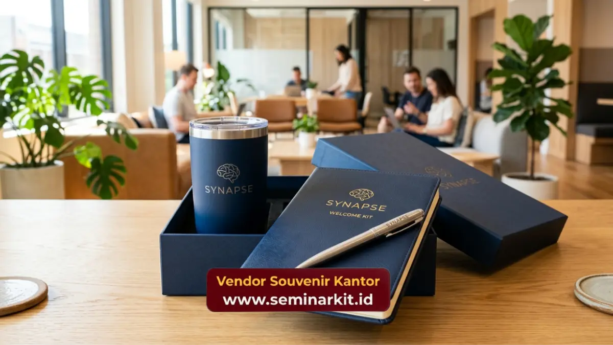 Souvenir Onboarding Startup di Ruang Kerja Santai