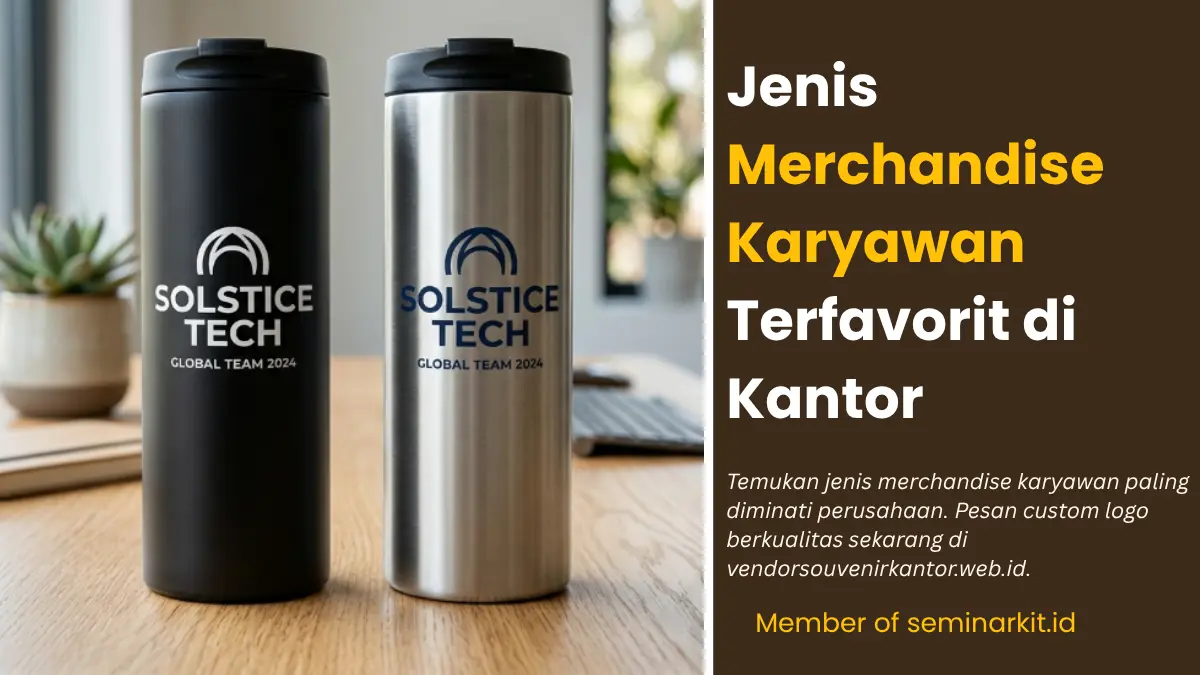 Jenis Merchandise Karyawan Terfavorit di Kantor