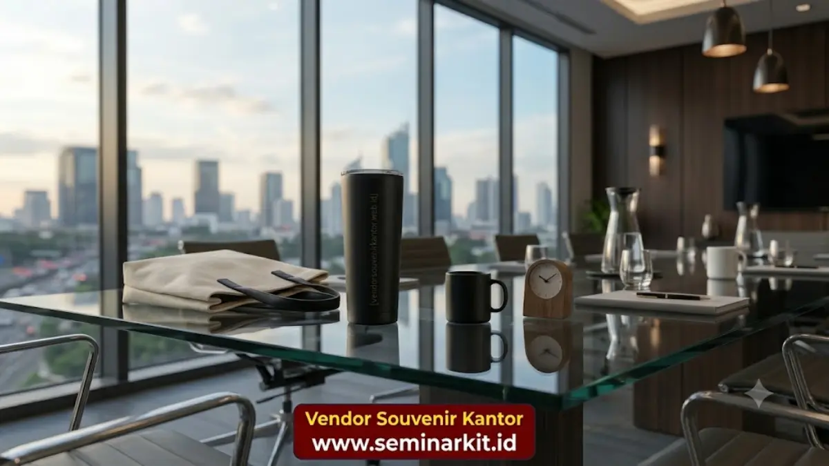 Vendor souvenir bisnis