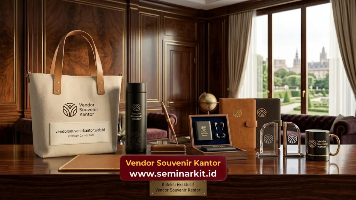 Vendor Souvenir Kantor Elegan untuk Mitra Bisnis