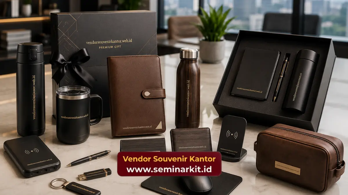 Vendor Souvenir Kantor Harga Logo