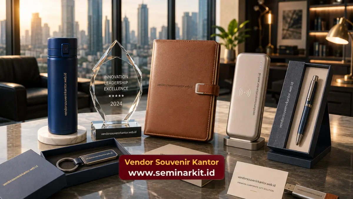 Vendor Souvenir Kantor Premium Custom Logo Perusahaan