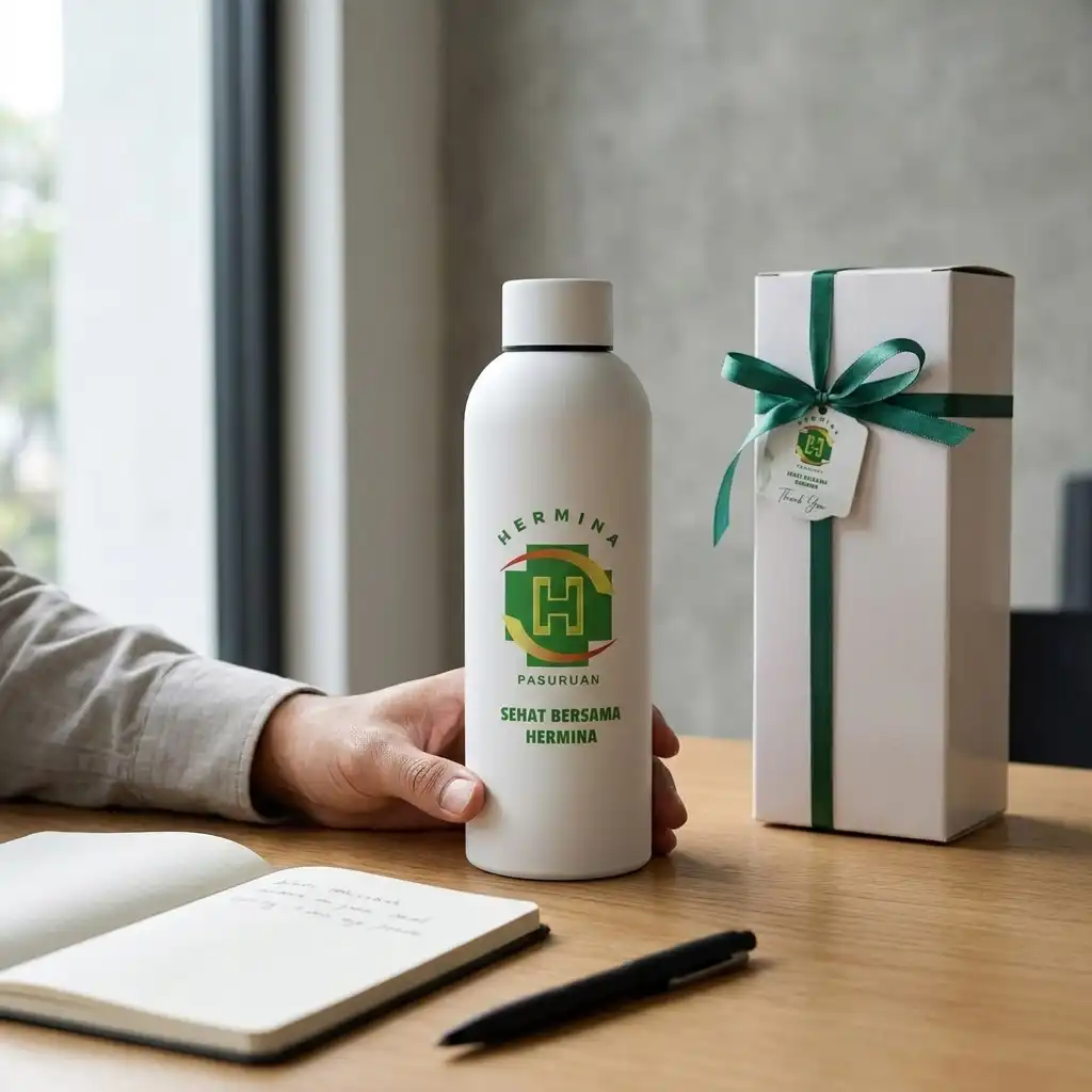 Detail komposisi paket hampers souvenir kantor