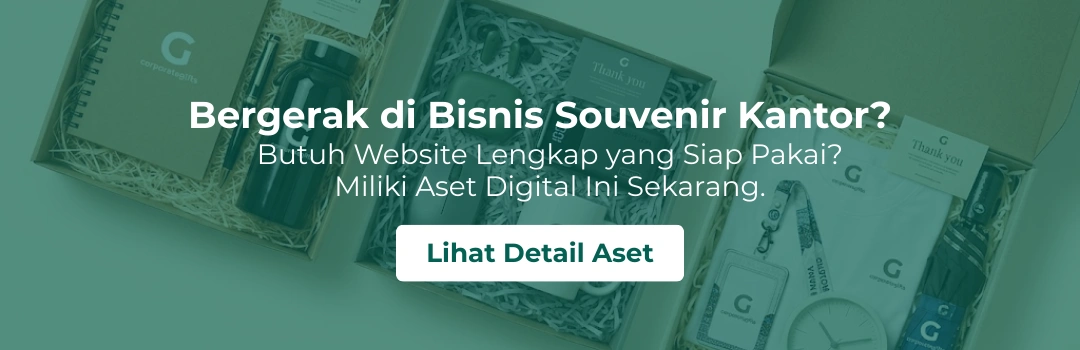 Penawaran souvenir kantor custom logo untuk korporat dan instansi